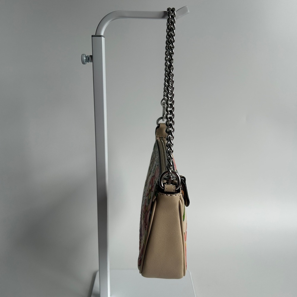 Coach Nolita 19 Shoulder Bag Floral Print Leather CR365 - Picture 4 of 9
